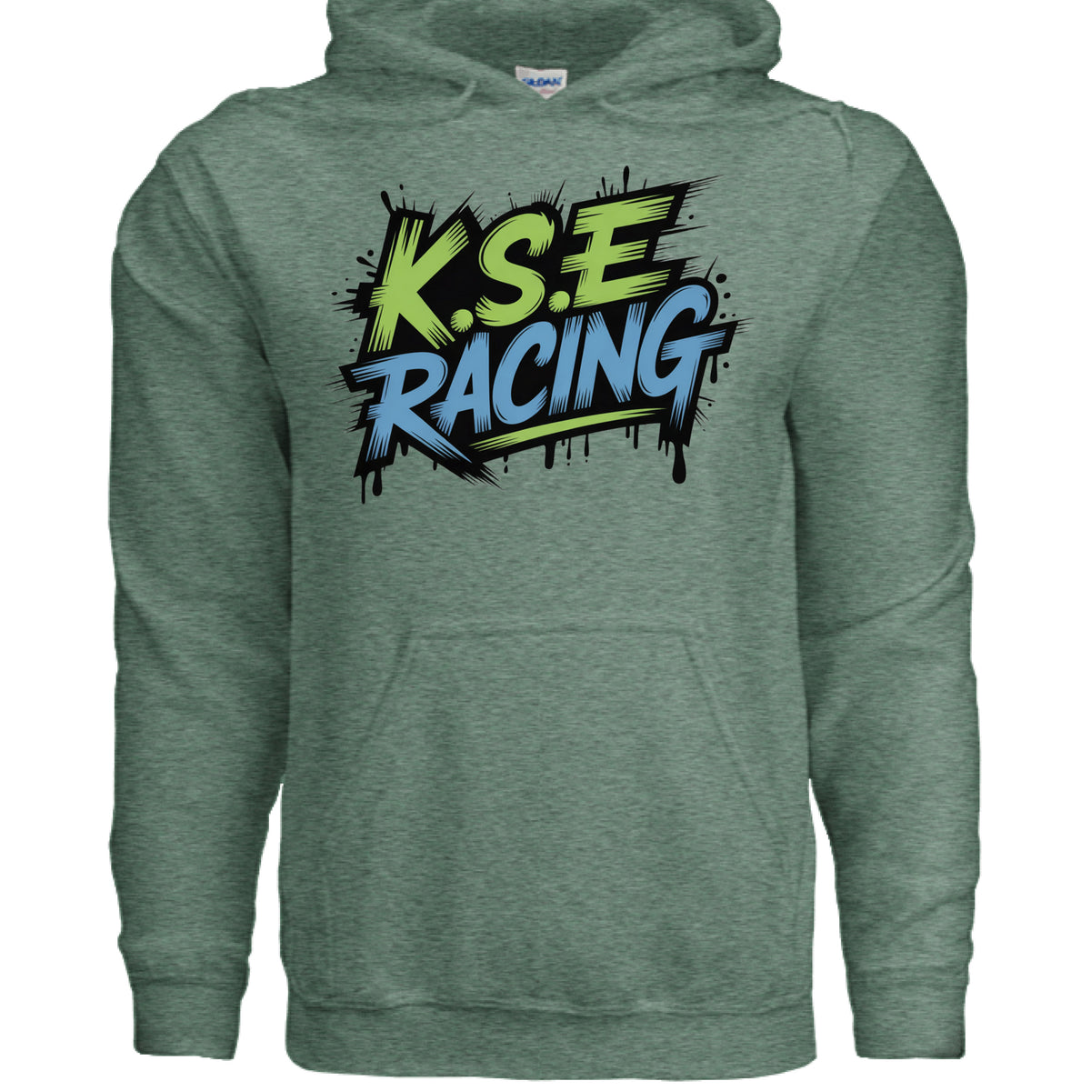 Heather Sport Dark Green - FRONT