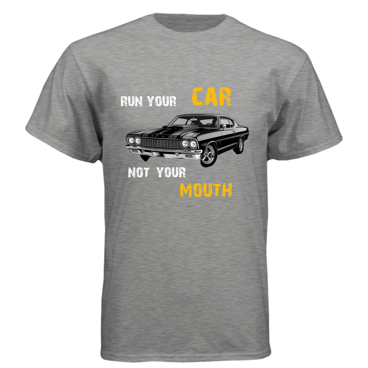 Dark Heather Grey (60/40) - FRONT